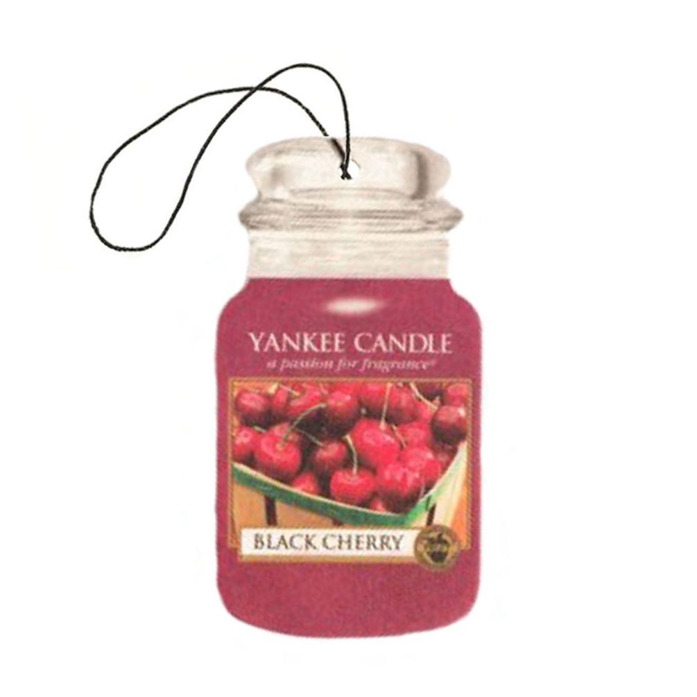 Yankee Candle Black Cherry Car Jar Air Freshener £2.69